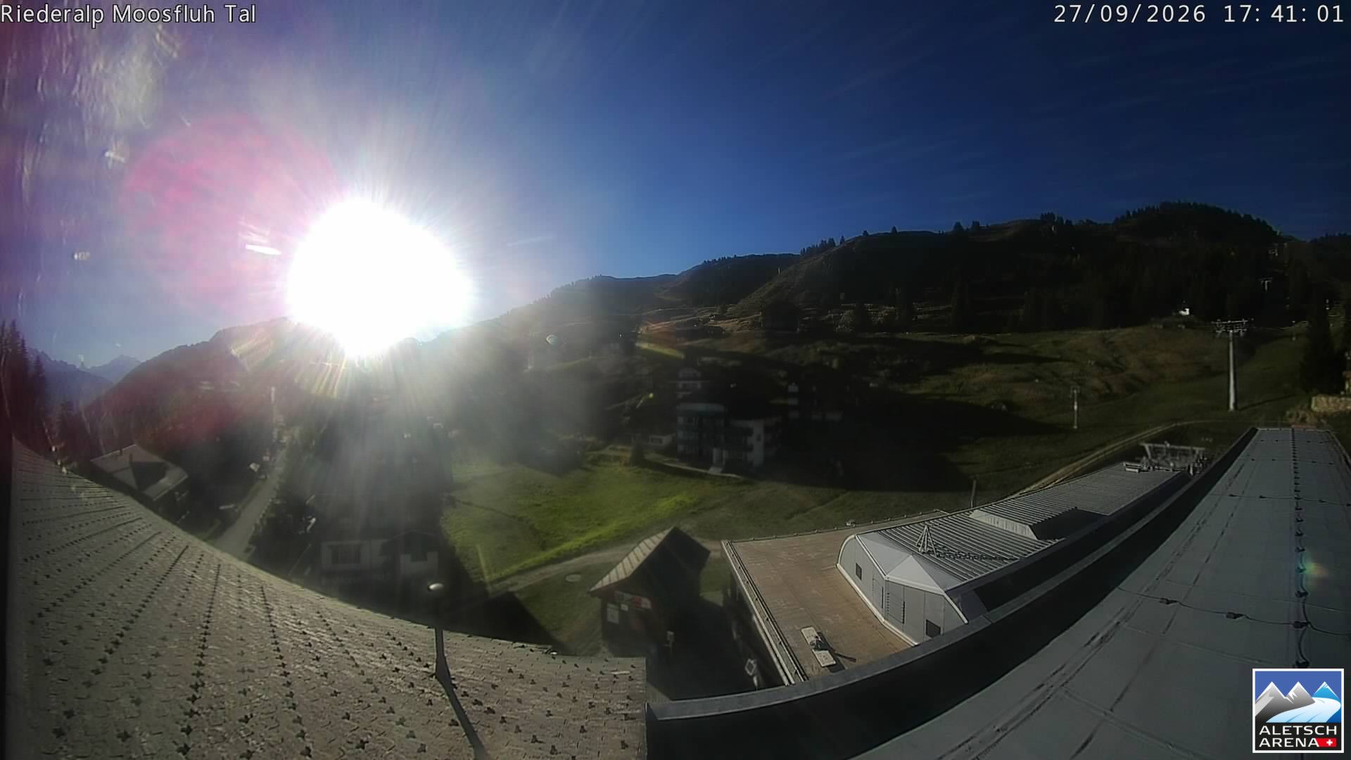 Riederalp: Aletsch Arena - Riederfurka Dorf von SB Riederfurka Bergstation