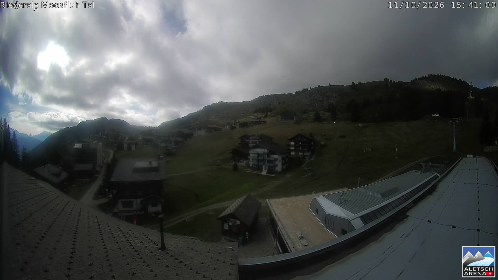Riederalp: Aletsch Arena - Riederfurka Dorf von SB Riederfurka Bergstation