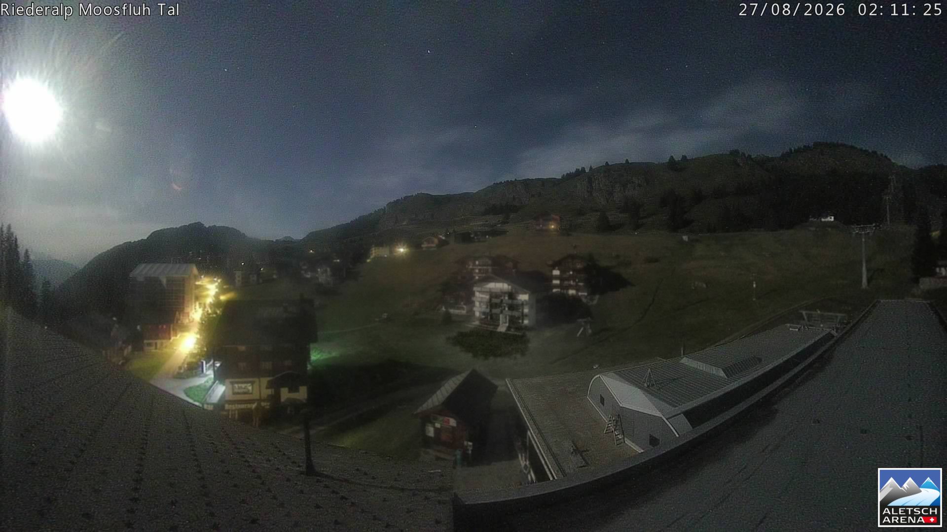 Riederalp: Aletsch Arena - Riederfurka Dorf von SB Riederfurka Bergstation