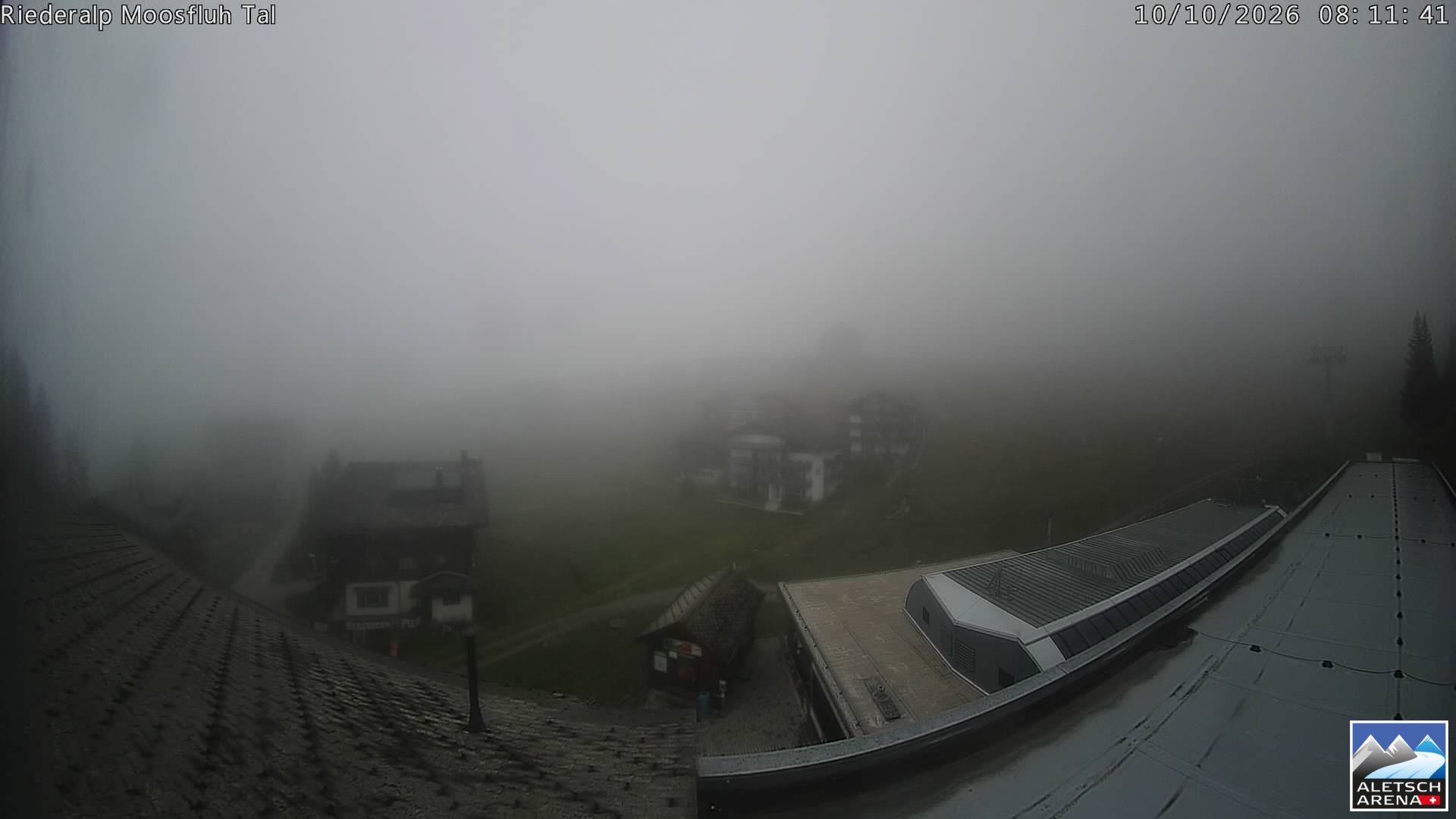 Riederalp: Aletsch Arena - Riederfurka Dorf von SB Riederfurka Bergstation