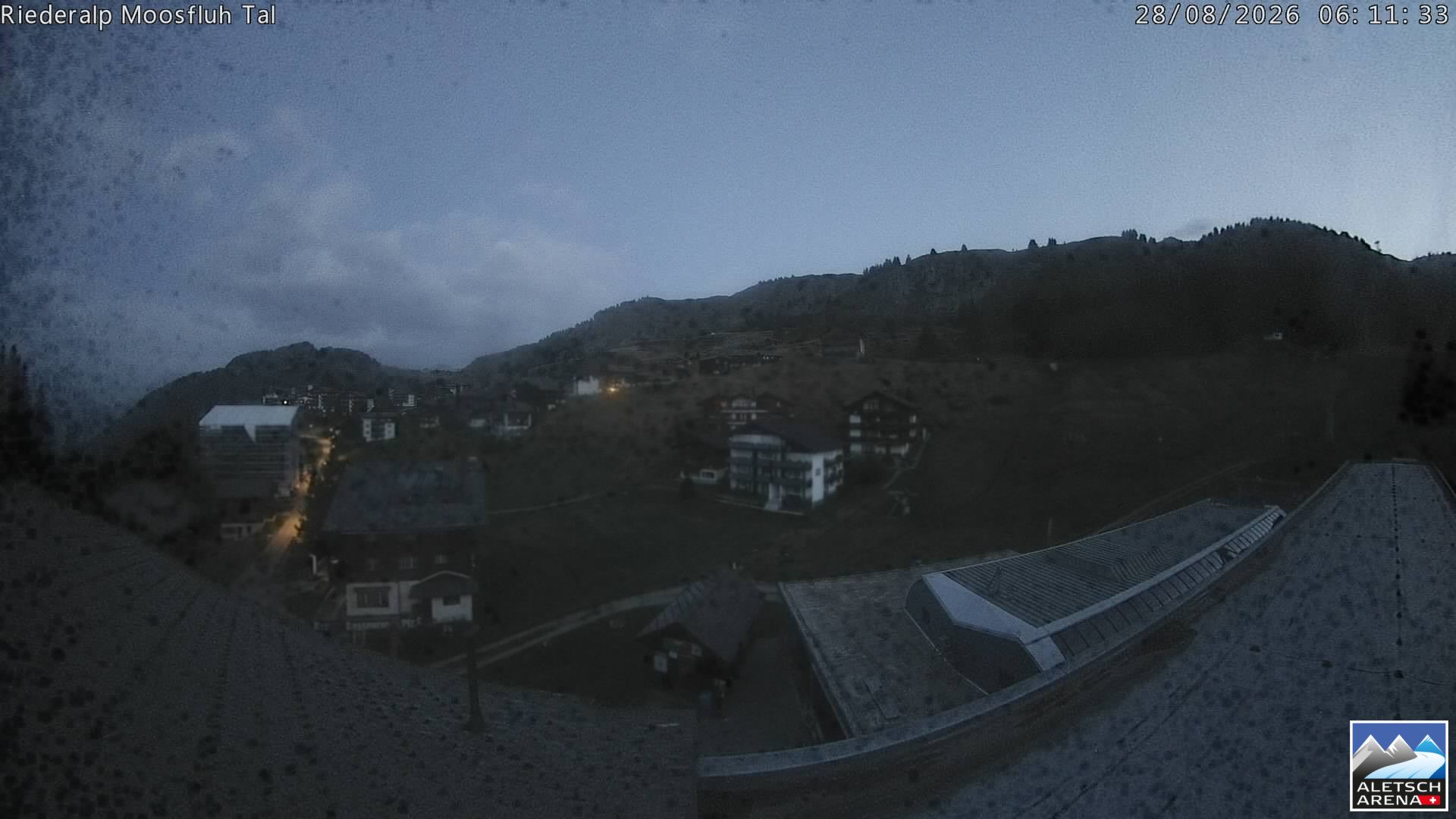 Riederalp: Aletsch Arena - Riederfurka Dorf von SB Riederfurka Bergstation