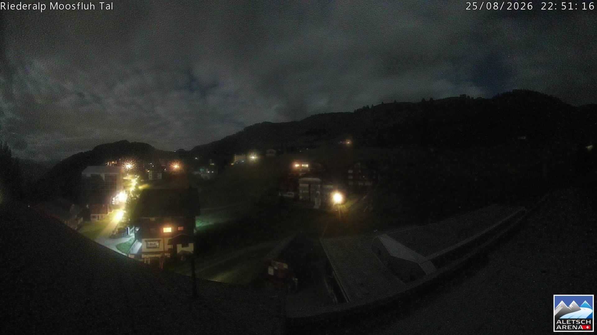 Riederalp: Aletsch Arena - Riederfurka Dorf von SB Riederfurka Bergstation