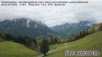 Ramsau bei Berchtesgaden: Vorderloiplsau - Berchtesgadener Land - Blick zum Hochkalter und zur Reiteralm - Current