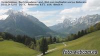 Ramsau bei Berchtesgaden: Vorderloiplsau - Berchtesgadener Land - Blick zum Hochkalter und zur Reiteralm - Day time