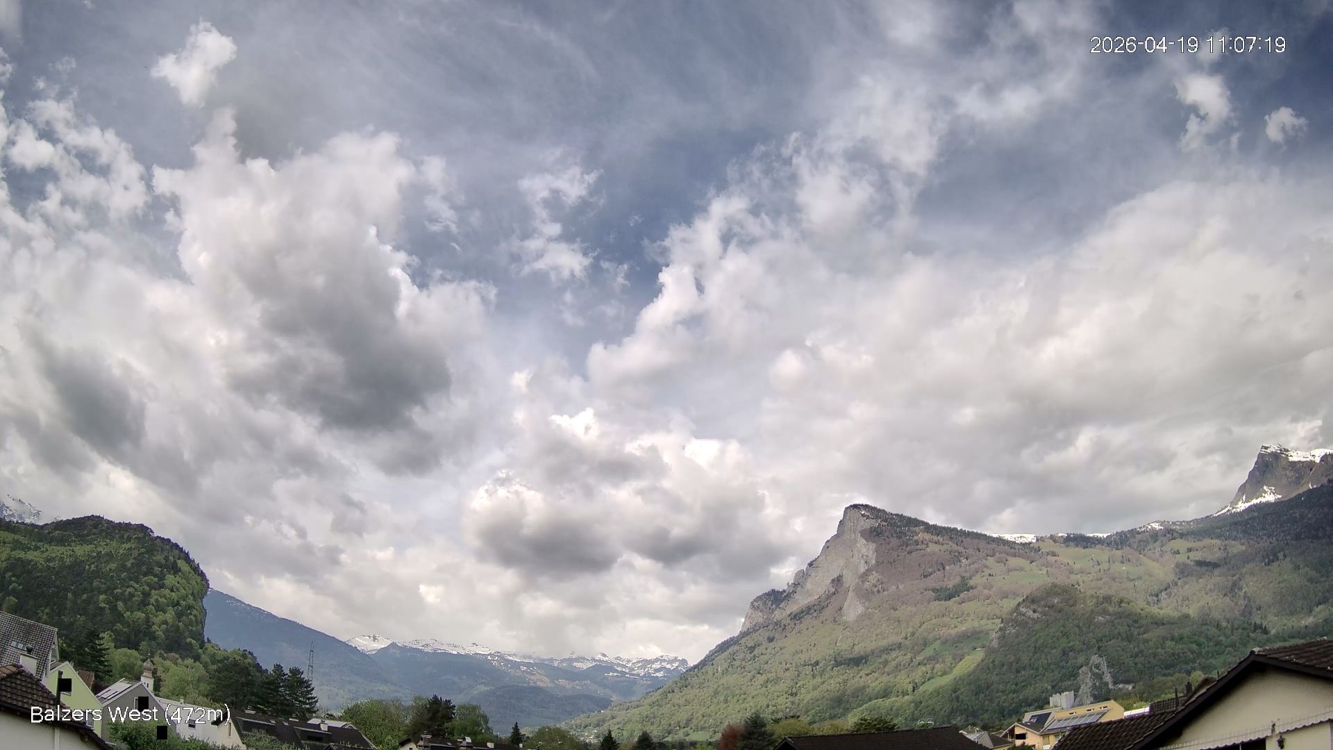 Balzers: Mäls, Blickrichtung West