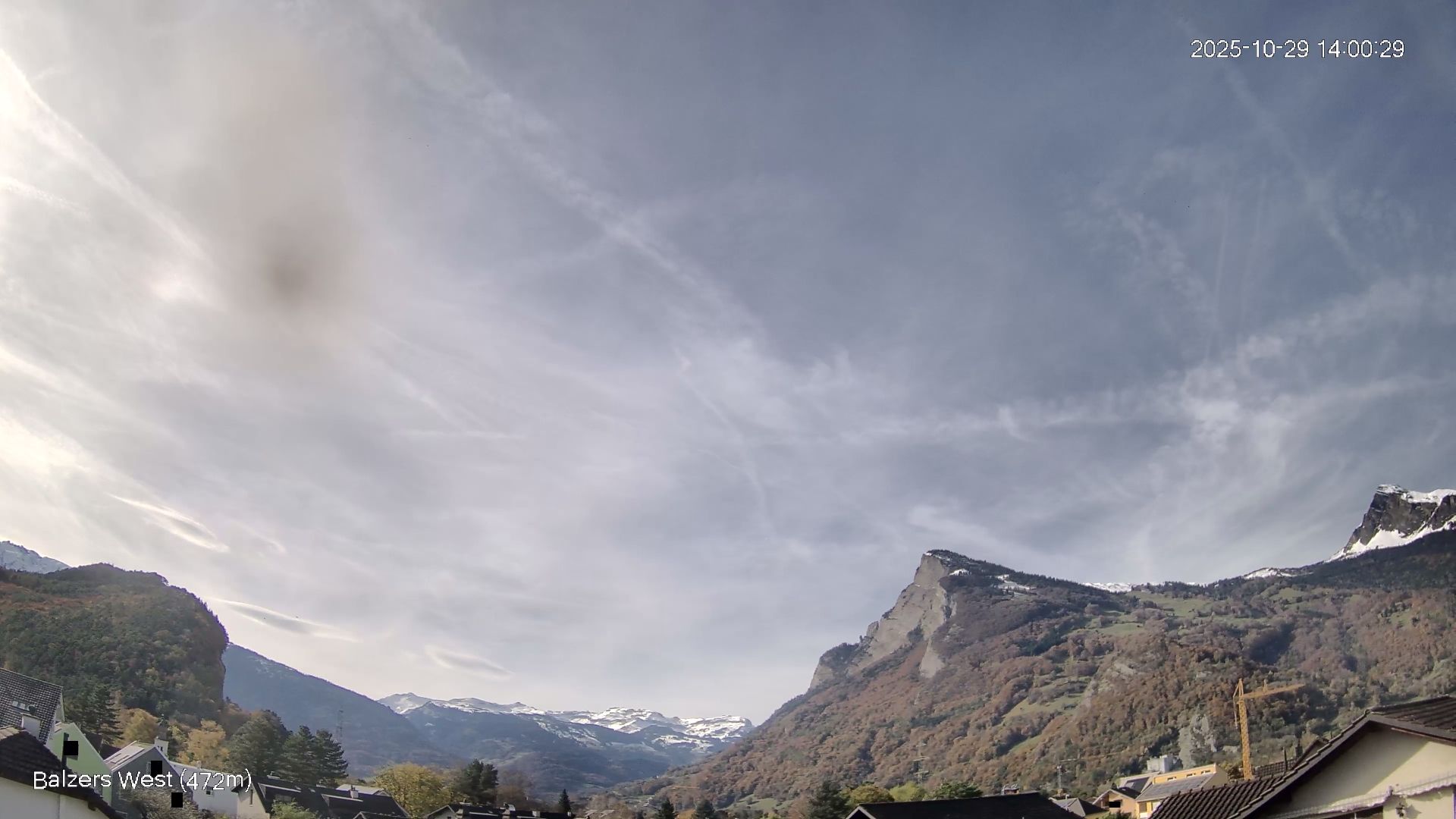 Balzers: Mäls, Blickrichtung West