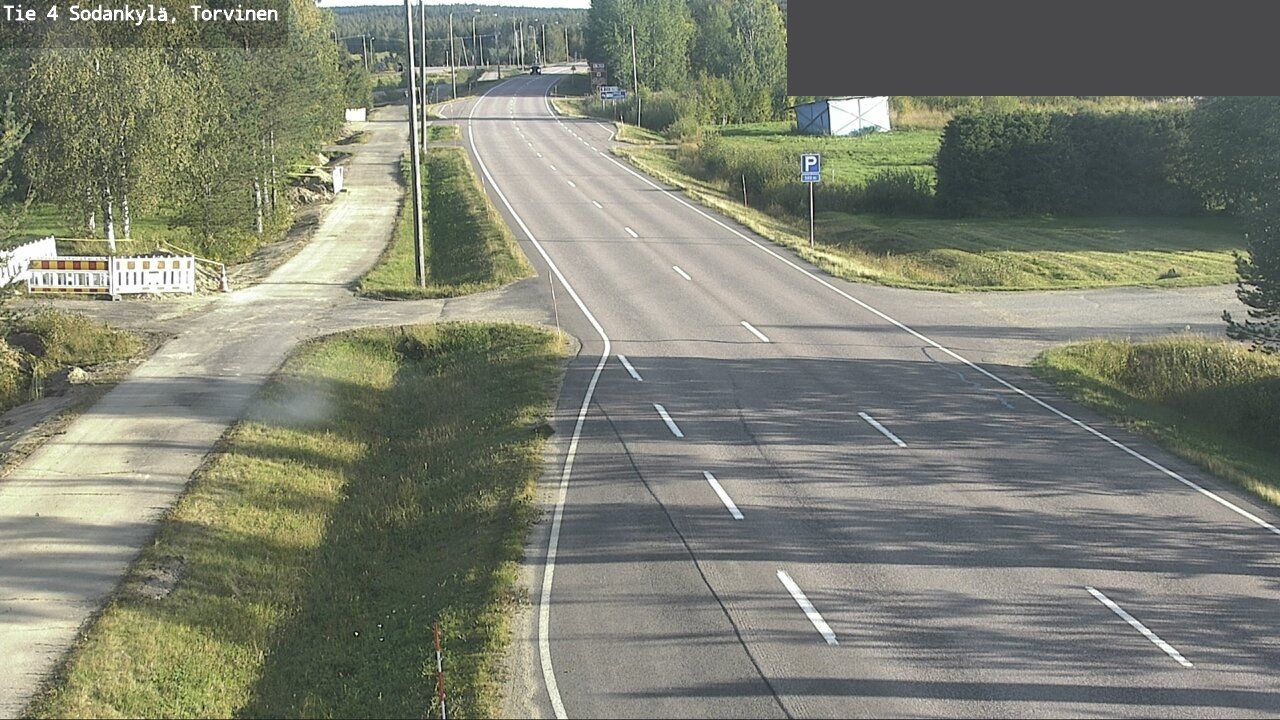 Traffic Cam Sodankyla: Tie 4 Sodankylä, Torvinen - Rovaniemelle