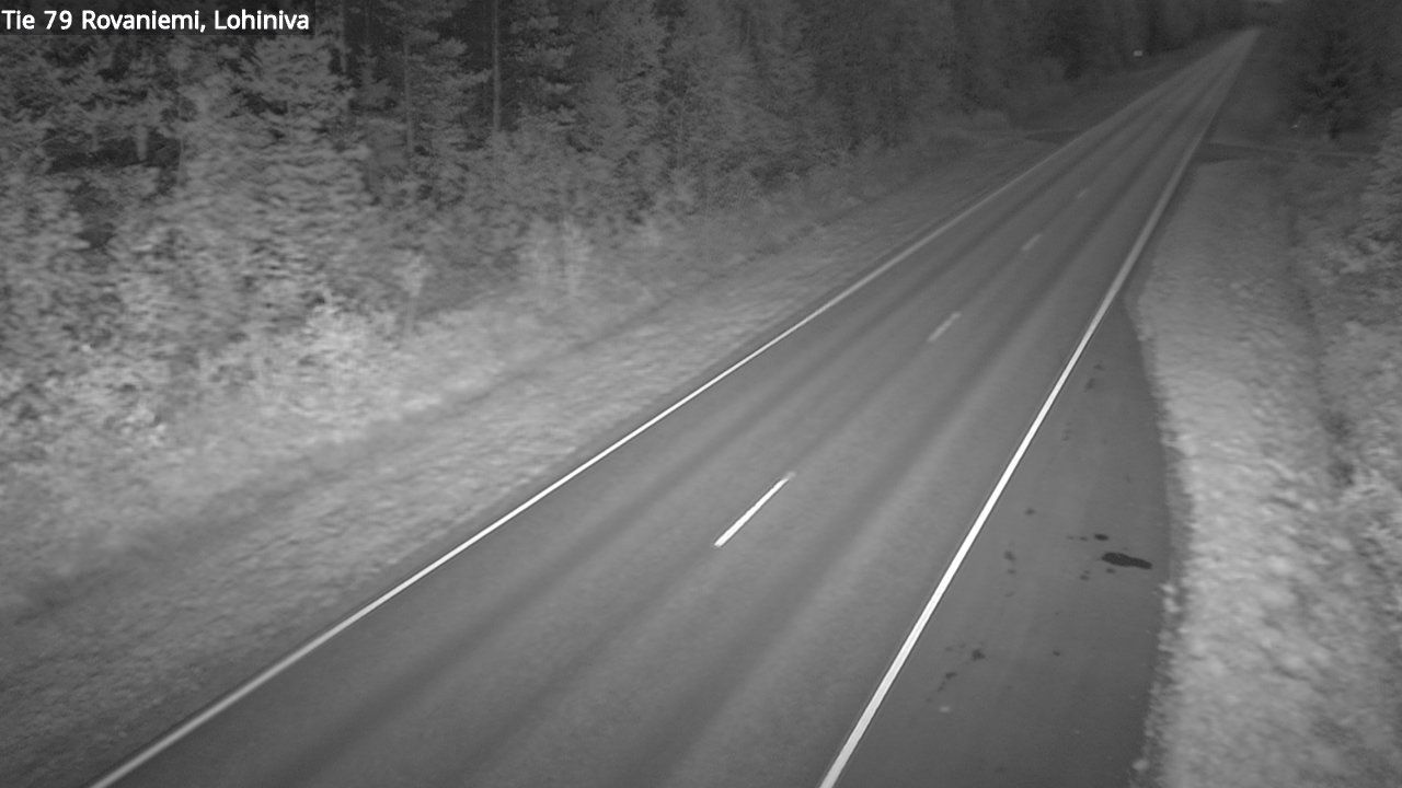 Traffic Cam Rovaniemi: Tie 79 Lohiniva - Rovaniemelle