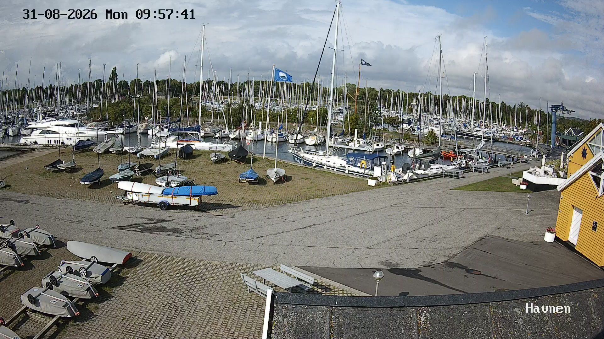 Traffic Cam Aarhus › West: Kalø Vig - Central Jutland