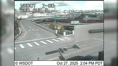 Seattle Traffic: I-90 and 3rd Ave S Seattle Traffic: I-90 and 3rd Ave S