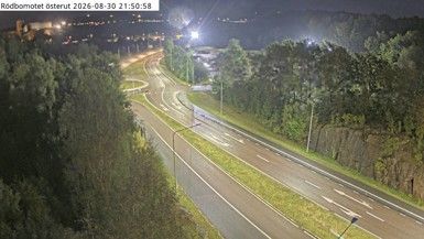 Traffic Cam Norra Hisingen: Rödbomotet Österut