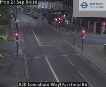 Traffic Cam London: A20 Lewisham Way/Parkfield Rd