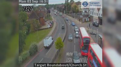 Harrows Target Roundabout/Church St