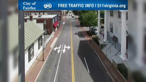 Traffic Cam Fairfax: University Drive and Main Street Facing SB Traffic