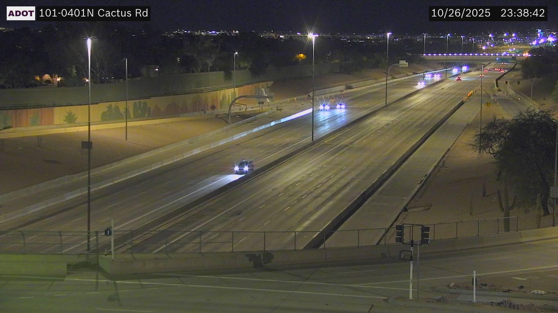 Traffic Cam Scottsdale › North: L-101 NB 40.11 @Cactus