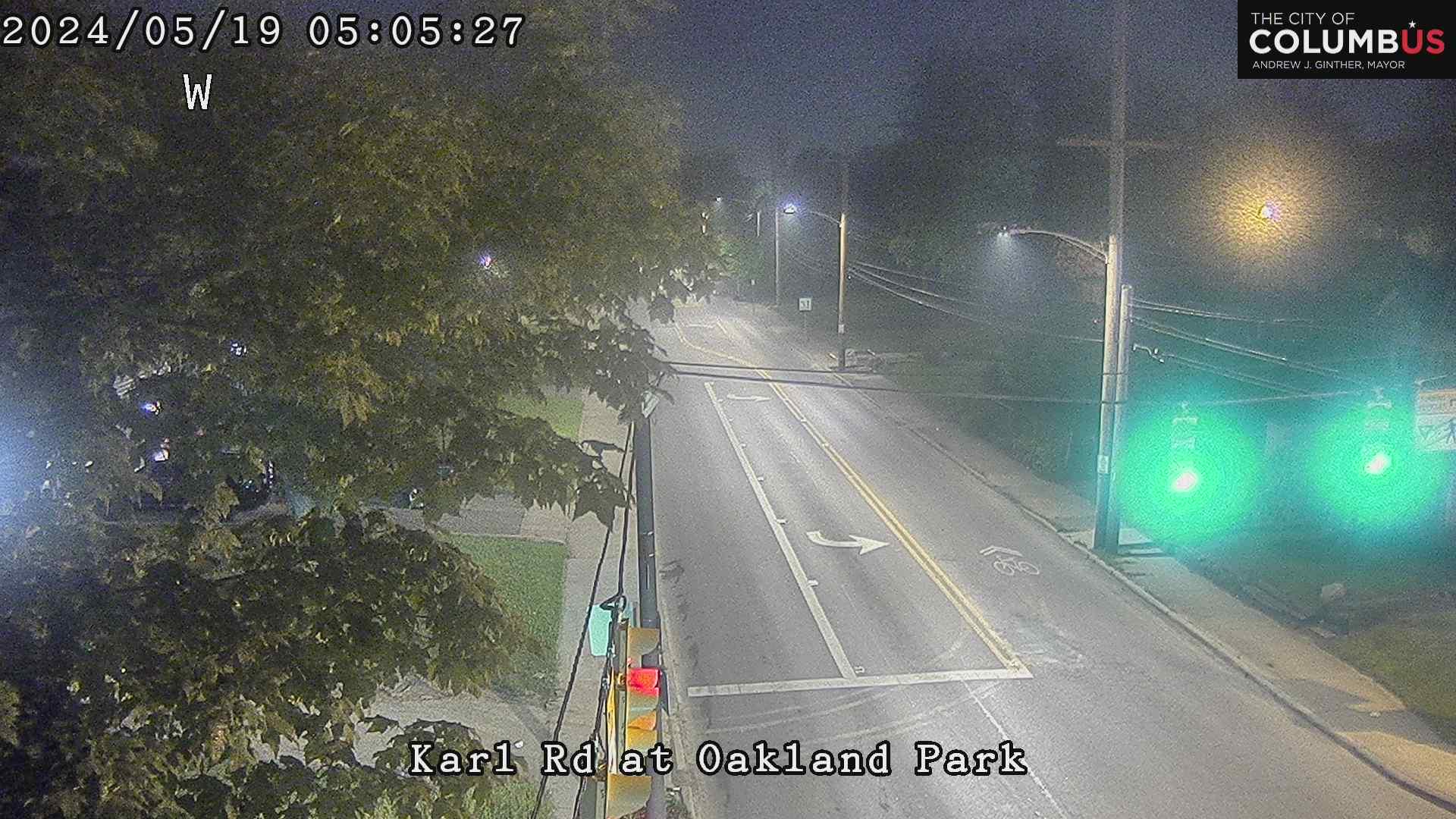Traffic Cam Columbus: City of - Karl Rd at Oakland Park Ave