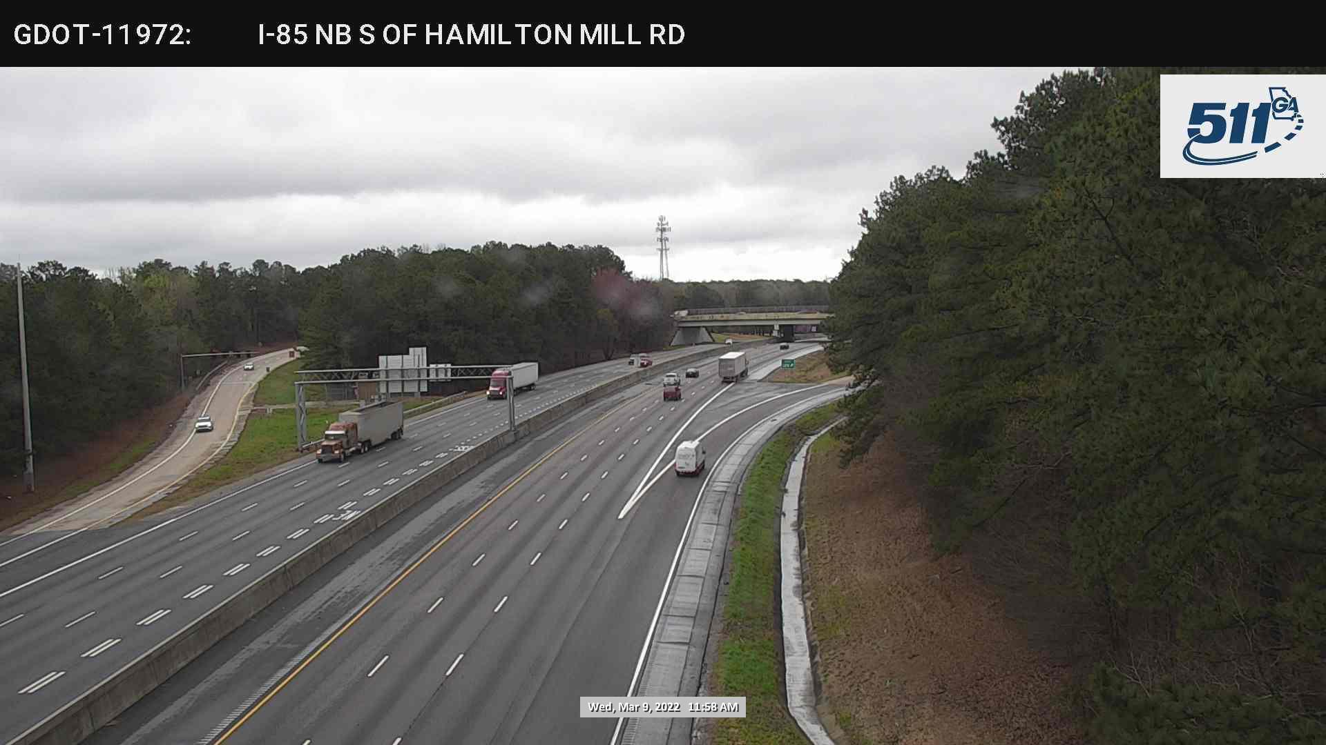 Traffic Cam Timberwood Estates: GDOT-CAM-