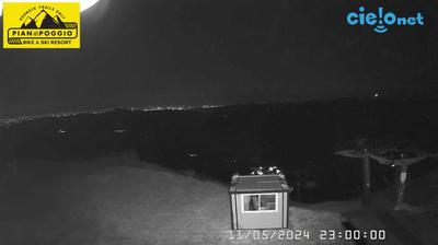 Preview delle webcam di Santa Margherita di Staffora › East: Monte Chiappo