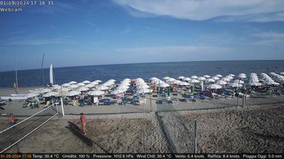 immagine della webcam nei dintorni di Porto Tolle: webcam Lido di Volano