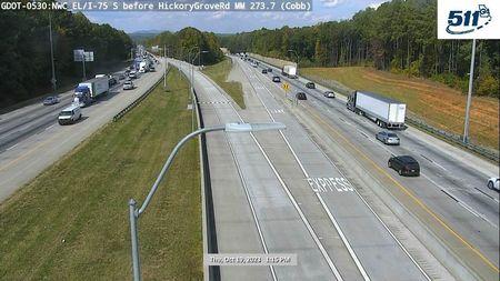 Traffic Cam Kennesaw: GDOT-CAM-530--1