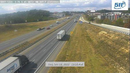 Traffic Cam Ringgold: GDOT-CAM-I-75-348--1