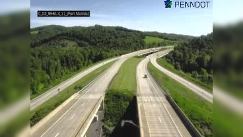 Traffic Cam Worth Township: I-99 @ EXIT 73 (US 322 E STATE COLLEGE/LEWISTOWN)