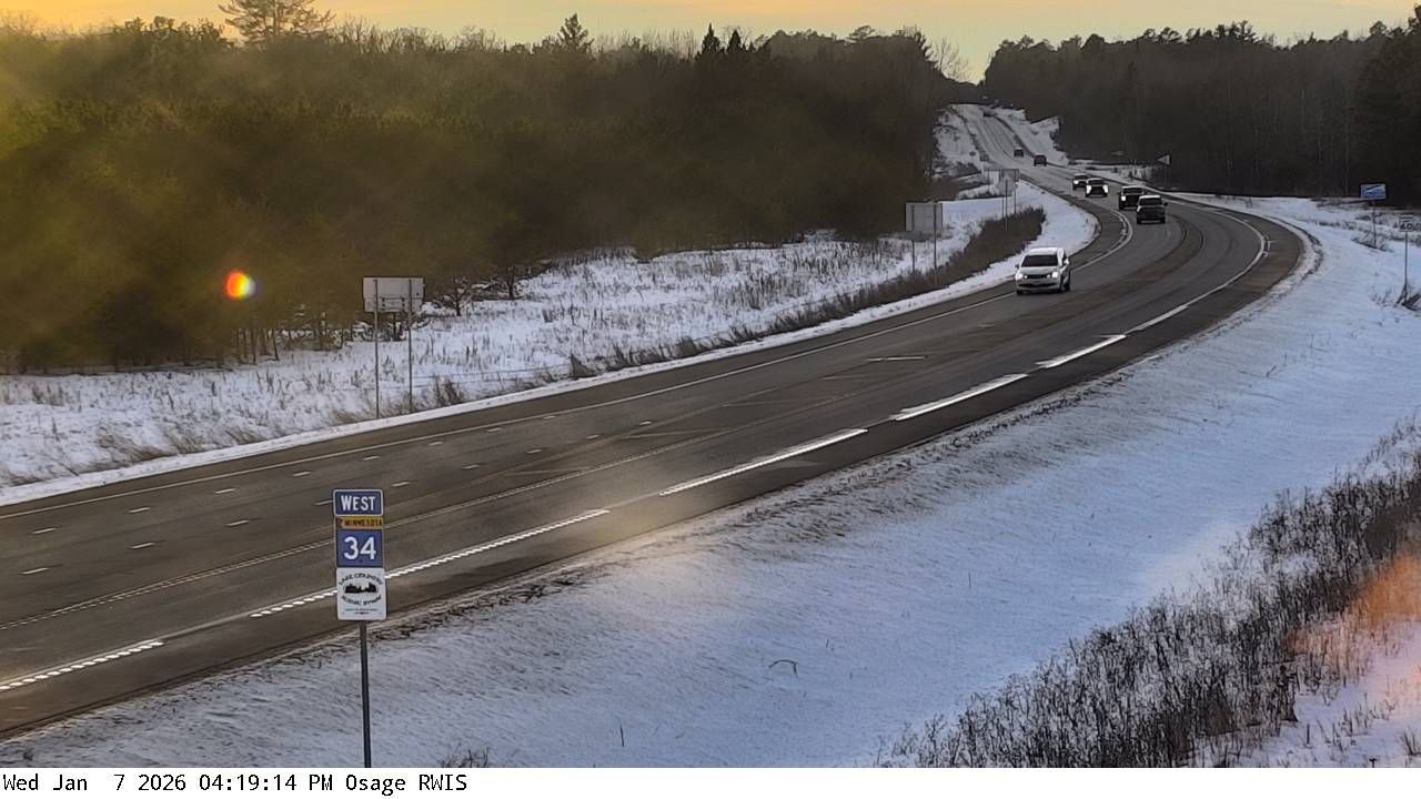 Traffic Cam Pine Point: MN 225: T.H.34 (Osage - MP 65.0): T.H.34 (Osage - MP 65.0) View