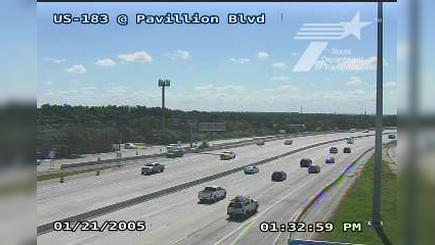 Traffic Cam Austin › North: US-183 @ Pavillion Blvd