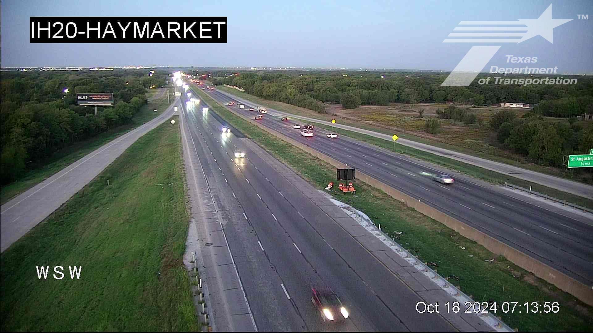 Traffic Cam Dallas › East: I-20 @ Haymarket