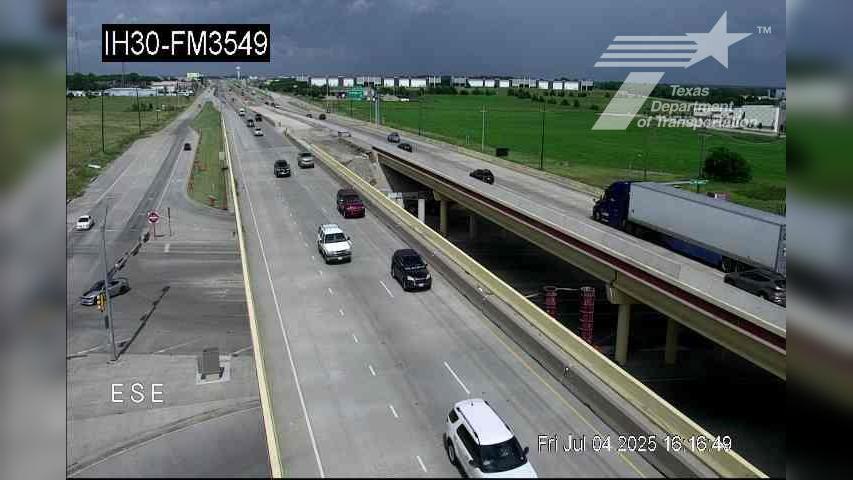 Traffic Cam Rockwall › East: I-30 @ FM3549