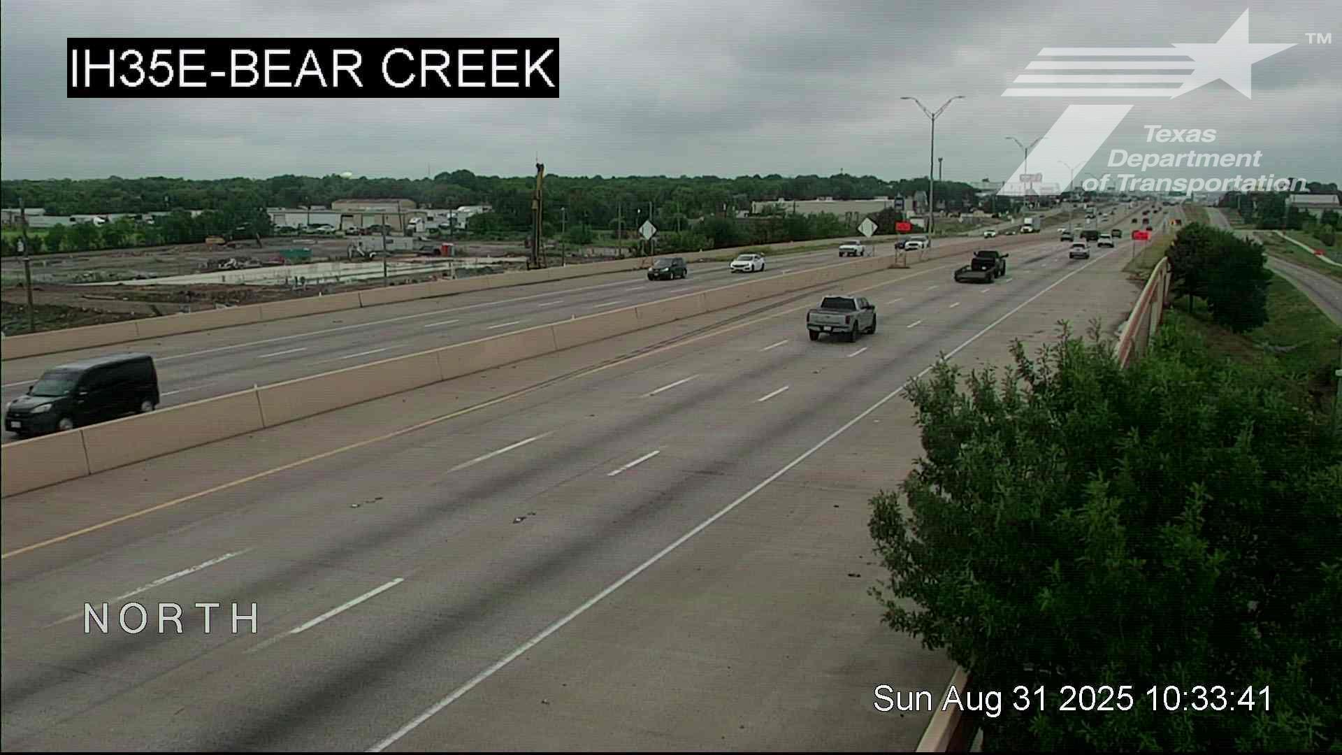 Traffic Cam Lancaster › North: I-35E @ Bear Creek