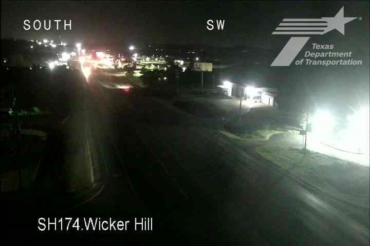 Traffic Cam Burleson › North: SH 174 @ Wicker Hill