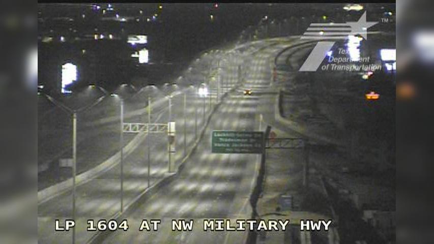 Traffic Cam San Antonio › West: LP 1604 at Military Hwy