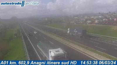 immagine della webcam nei dintorni di Alatri: webcam San Bartolomeo - Castellaccio
