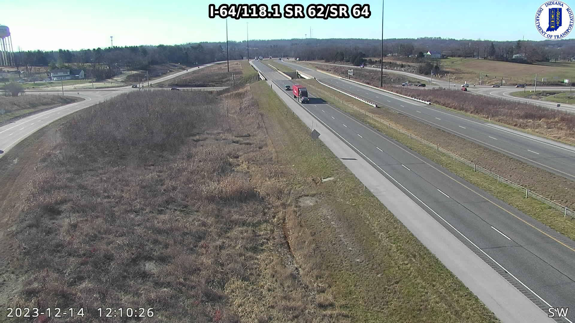 Traffic Cam Edwardsville: I-64: I-64/118.1 SR 62/SR 64: I-64/118.1 SR 62/SR 64