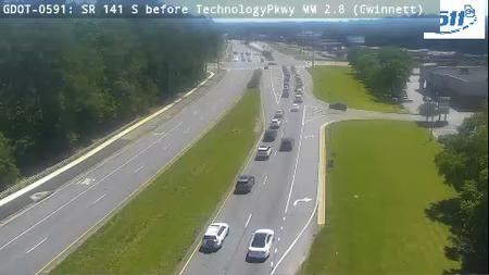 Traffic Cam Peachtree Corners: 104417--2