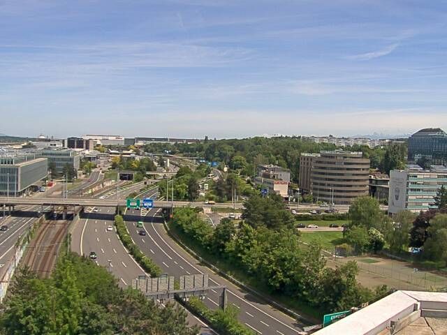 Meyrin: Cointrin › Nordosten: Route de l'Aéroport