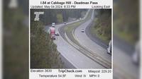 Pilot Rock: I-84 at Cabbage Hill - Deadman Pass - Actual