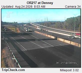Traffic Cam Beaverton: ORE217 at Denney