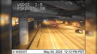 Seattle: I-5 at MP 165.9: Pike St, SB - Day time
