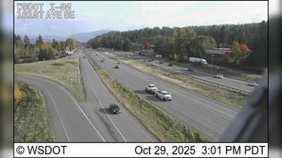 Traffic Cam Sunset Village: I-90 at MP 11.9: 161st Ave SE