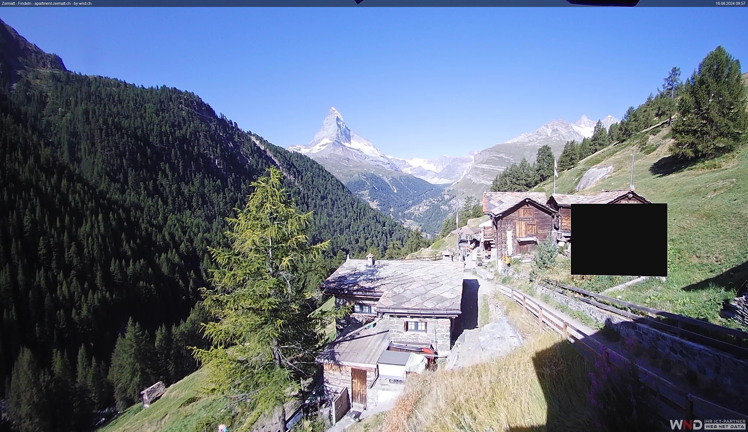 Zermatt: Findeln - Matterhorn