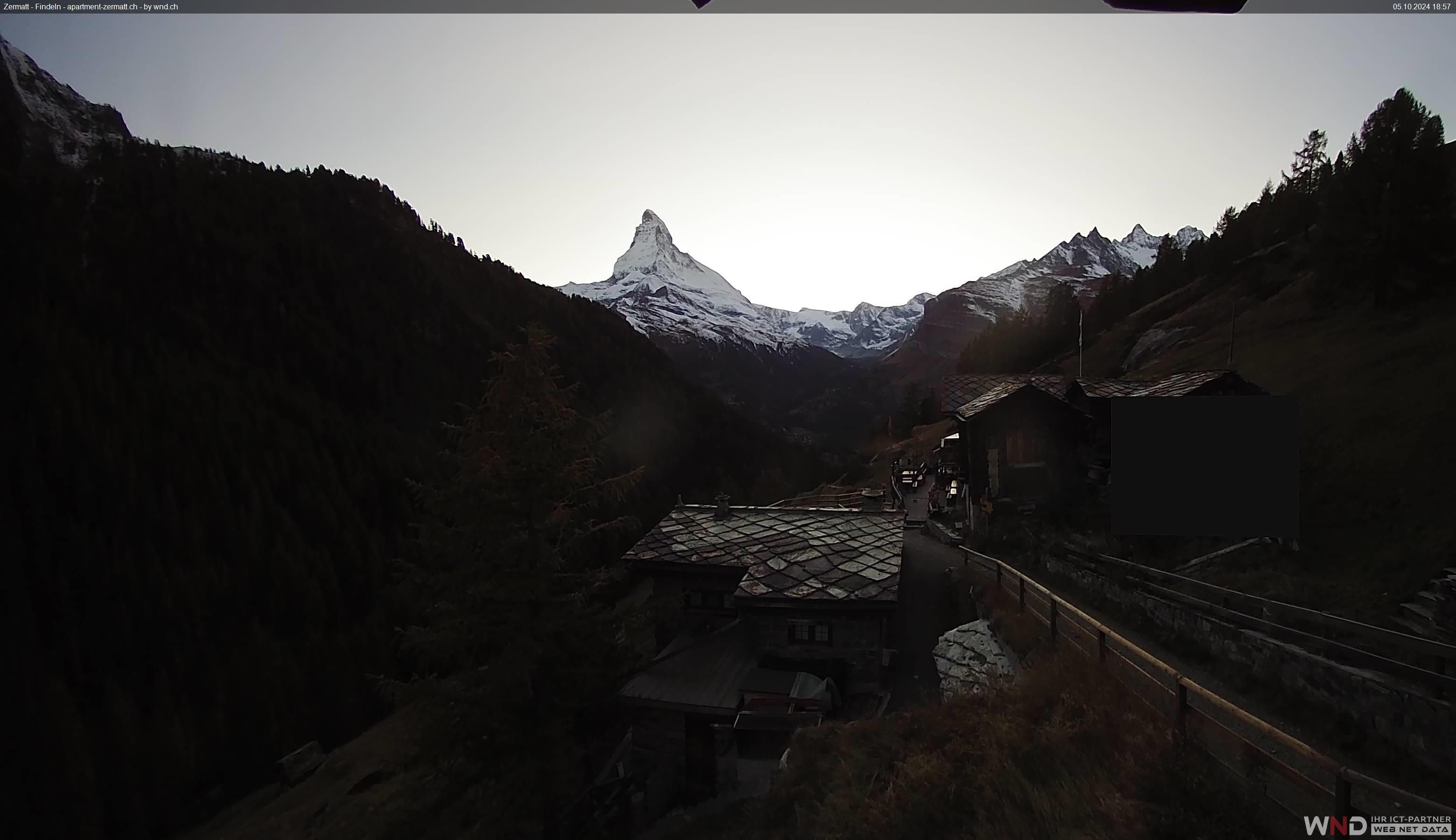 Zermatt: Findeln - Matterhorn