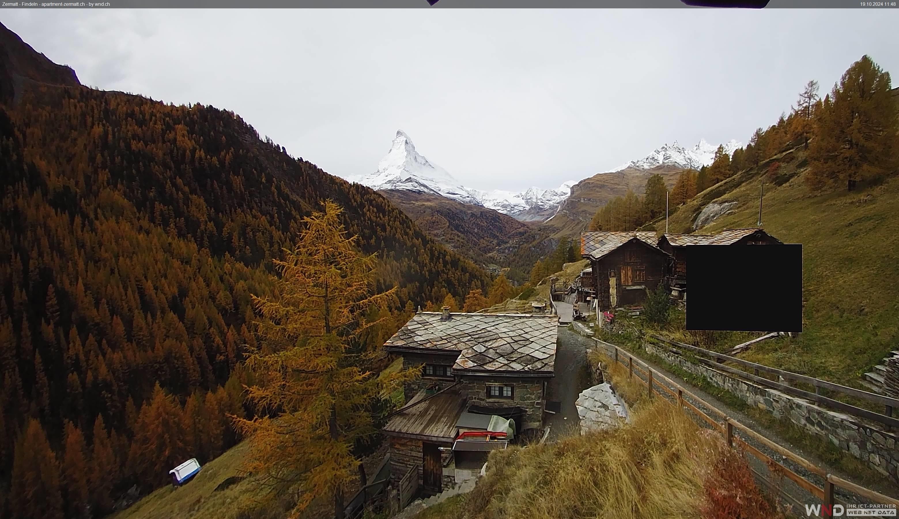 Zermatt: Findeln - Matterhorn