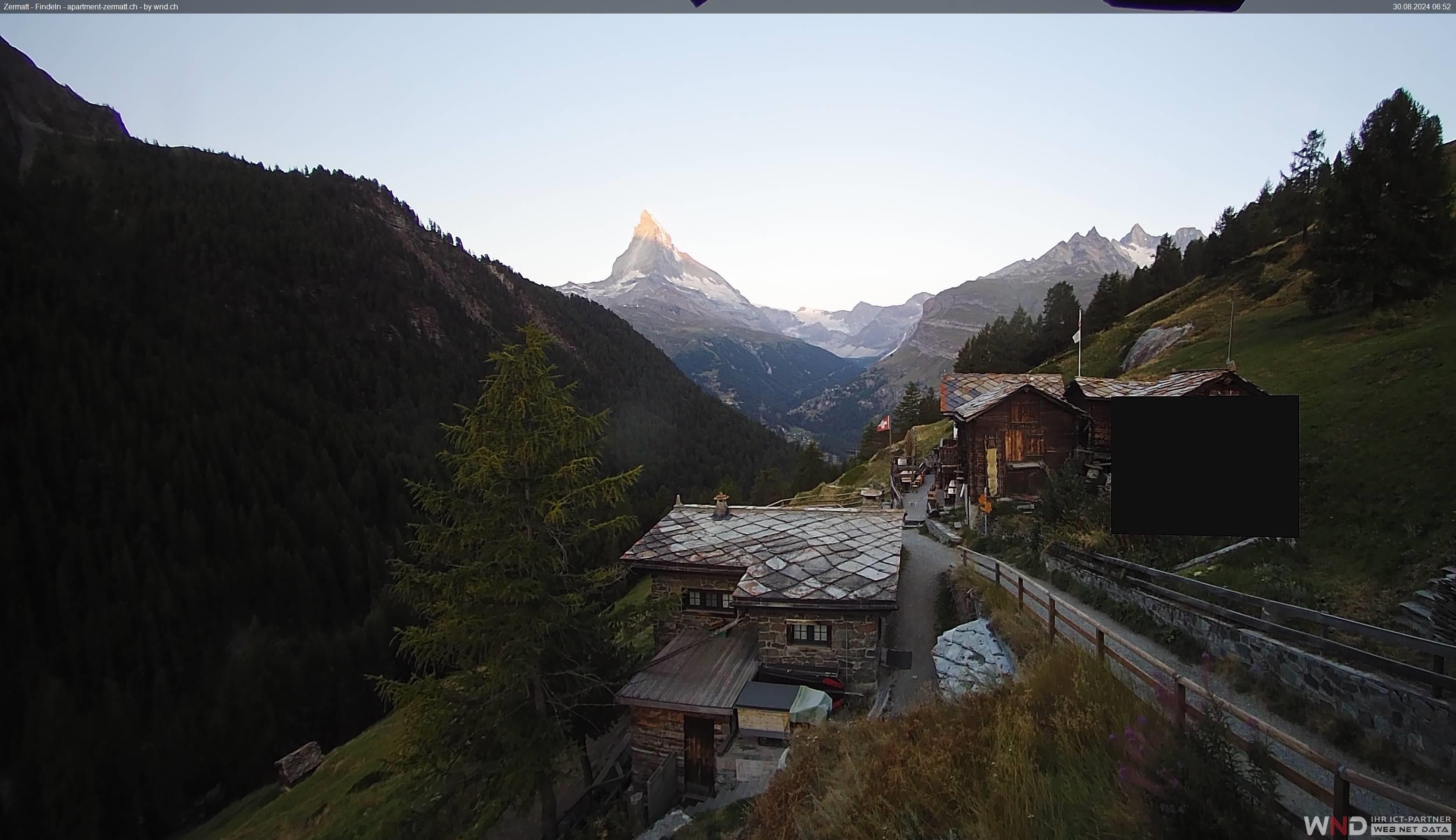 Zermatt: Findeln - Matterhorn