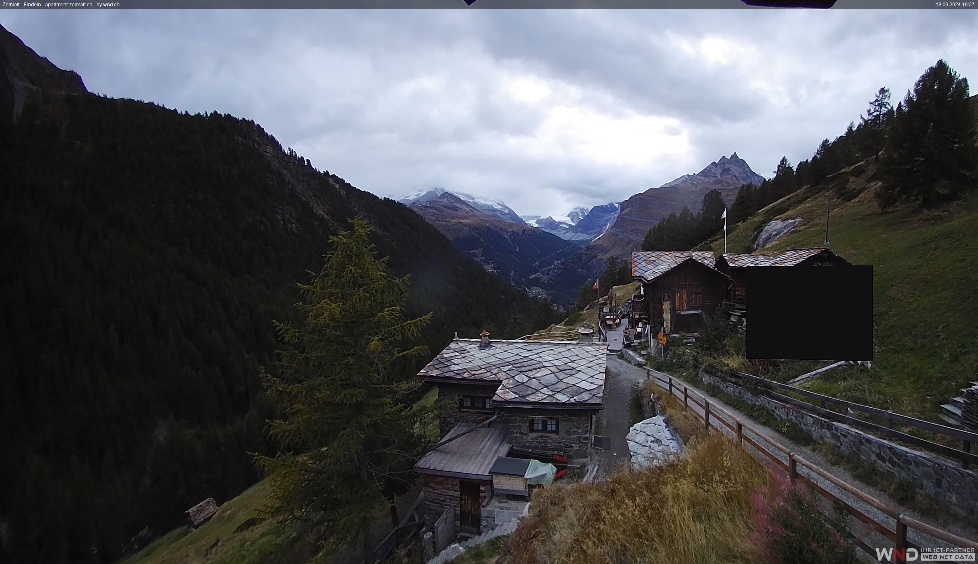 Zermatt: Findeln - Matterhorn