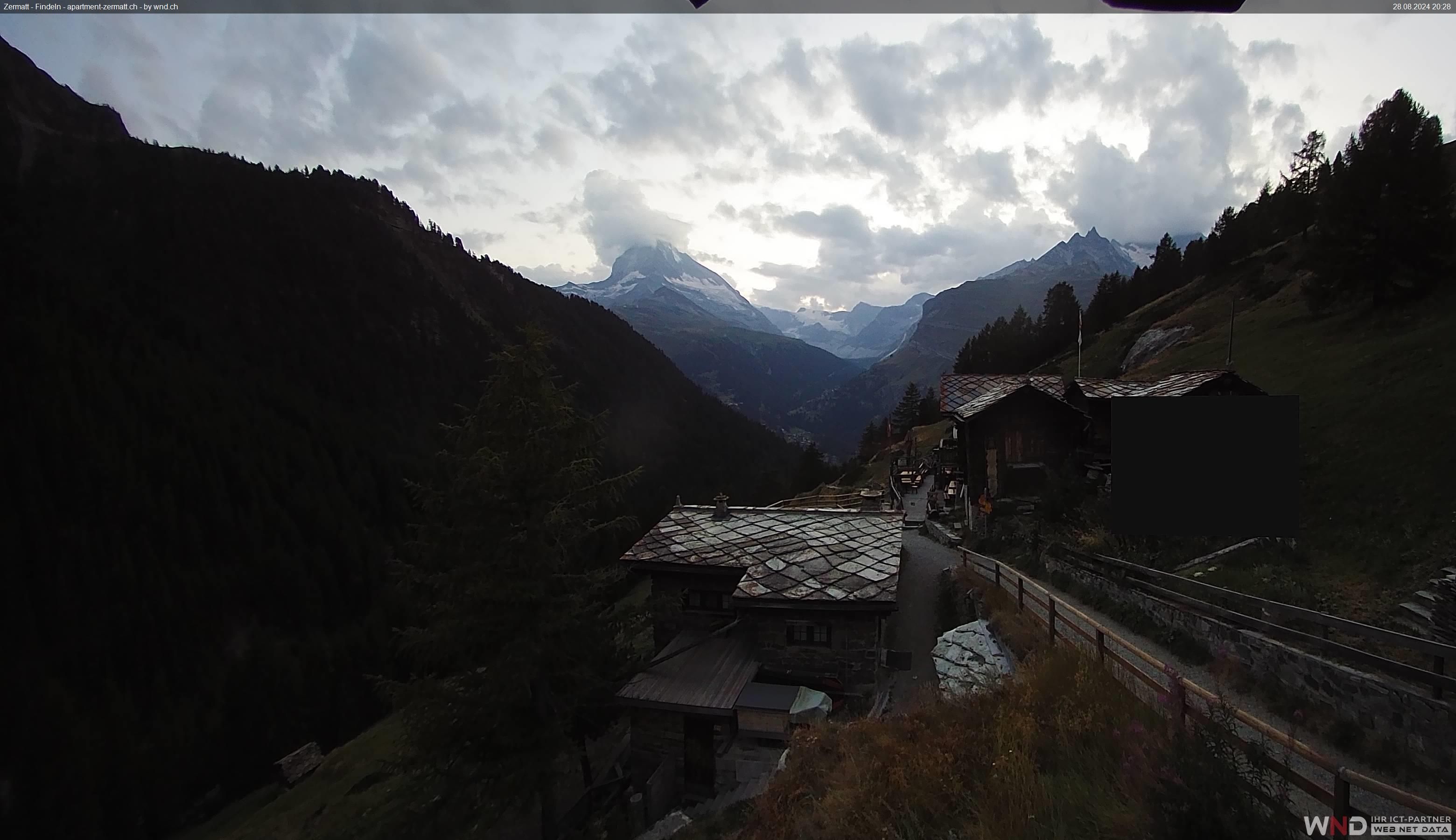 Zermatt: Findeln - Matterhorn