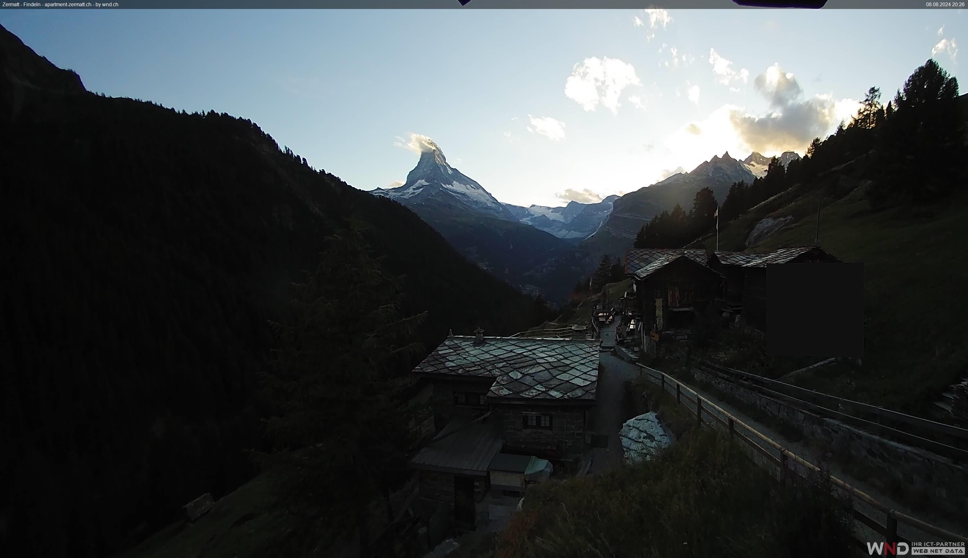 Zermatt: Findeln - Matterhorn