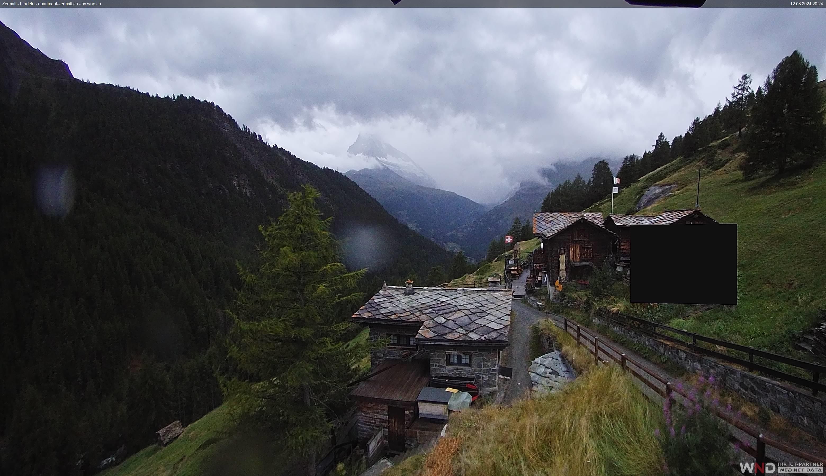 Zermatt: Findeln - Matterhorn