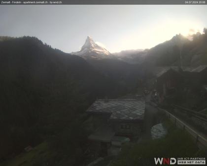 Zermatt: Findeln - Matterhorn